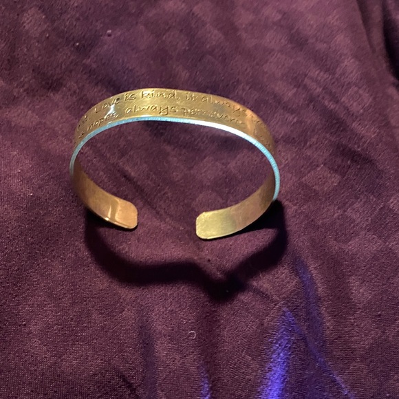 Elegant Silver Inspirational Bracelet - Picture 5 of 6